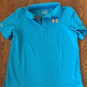 Boys Under Armour polo shirt